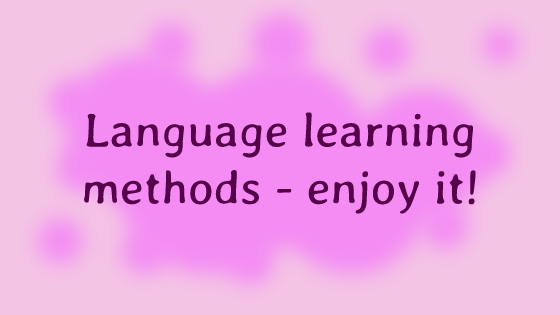 Language learning methods